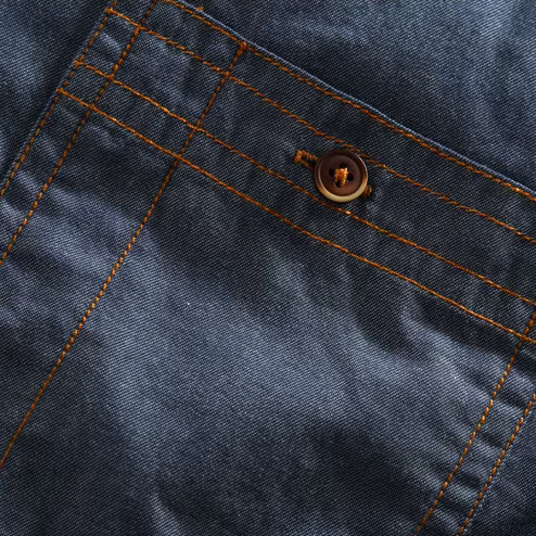 Shigoto | Cotton Long Sleeve Button-Up Shirt