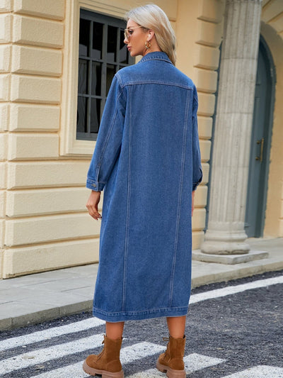 Madeline | Denim Duster Jacket