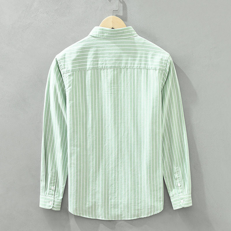 Maréa | Striped Shirt in Premium Linen