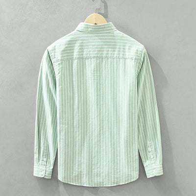 Maréa | Striped Shirt in Premium Linen