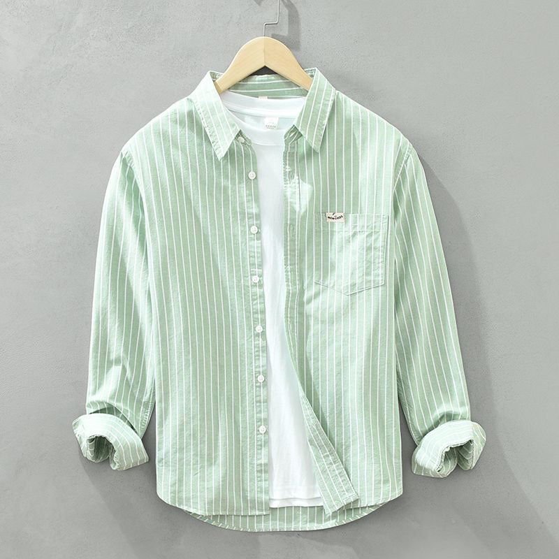 Maréa | Striped Shirt in Premium Linen