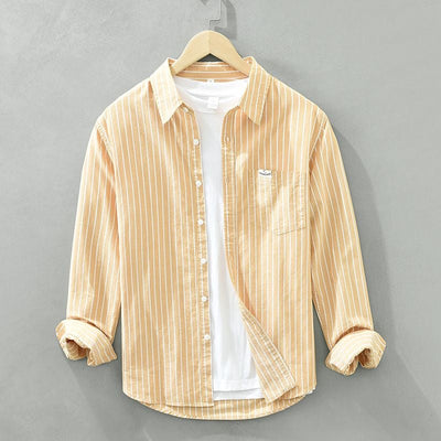 Maréa | Striped Shirt in Premium Linen