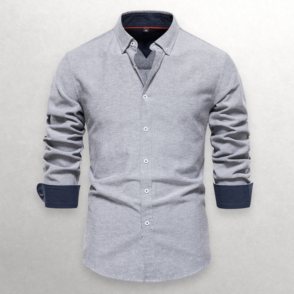 Shade | Shift Cotton Button-Up Shirt