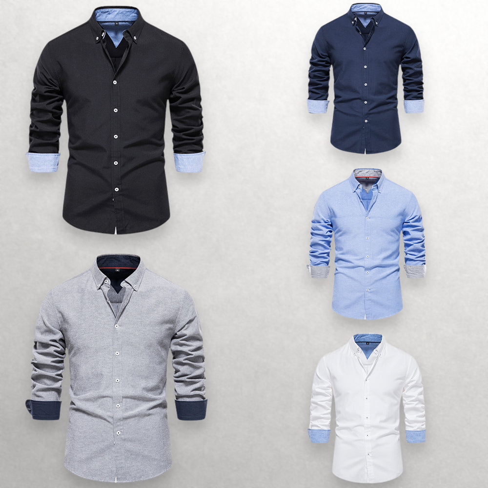 Shade | Shift Cotton Button-Up Shirt