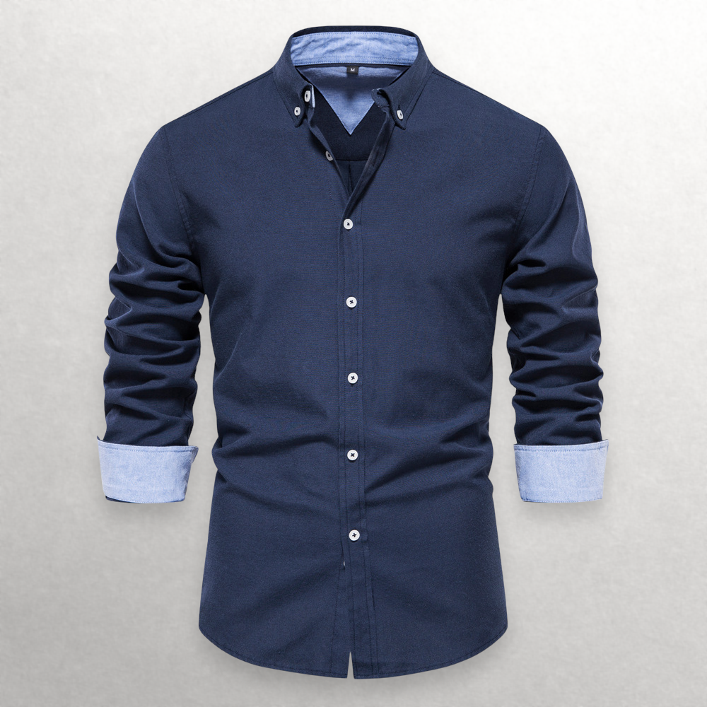 Shade | Shift Cotton Button-Up Shirt