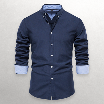 Shade | Shift Cotton Button-Up Shirt
