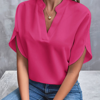 Elora | Relaxed V-Neck Top