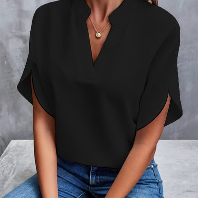 Elora | Relaxed V-Neck Top