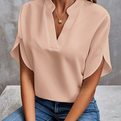 Elora | Relaxed V-Neck Top