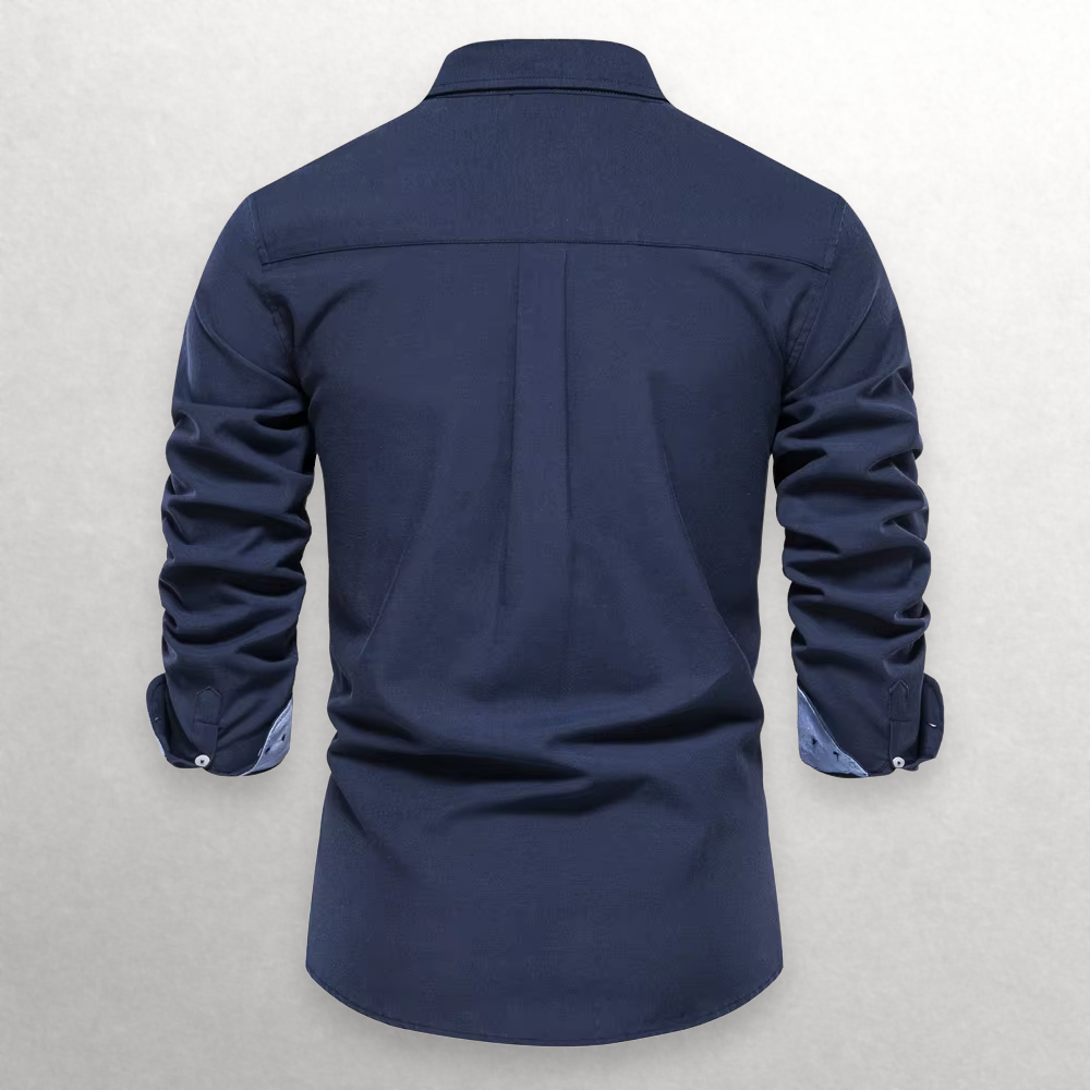 Shade | Shift Cotton Button-Up Shirt