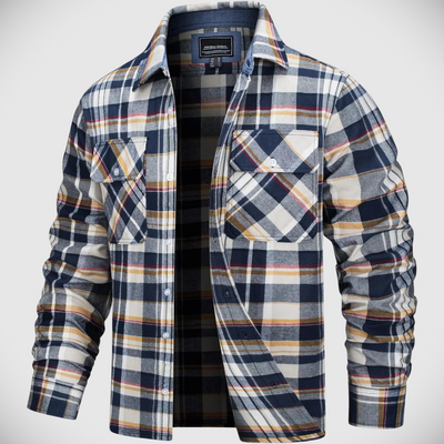 Northwoods | Plaid Flannel Button-Up Shirt Jacket